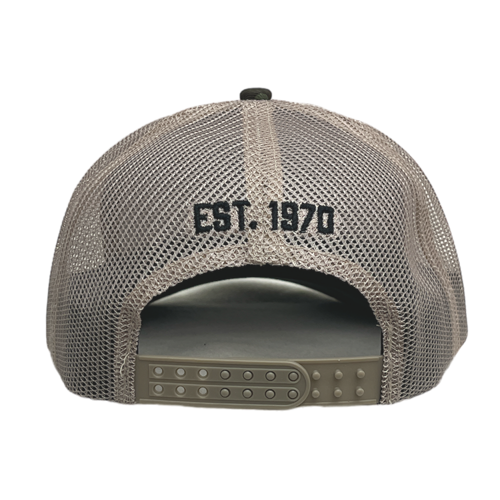 "LeVox" Khaki and Camo Bill Hat