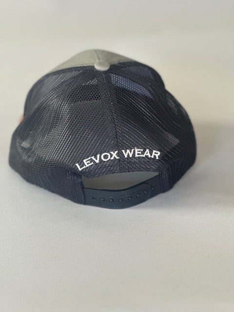 Olive/Brown/Black LeVox Patch Hat