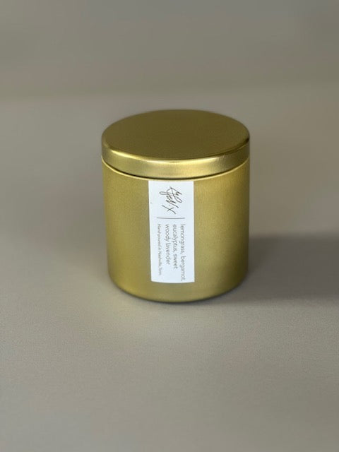LeVox Gold Candle