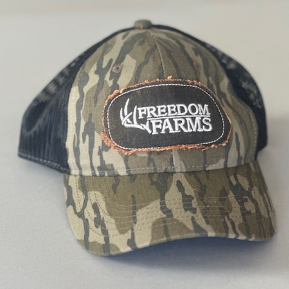 Freedom Farms Camo/Black Trucker Hat