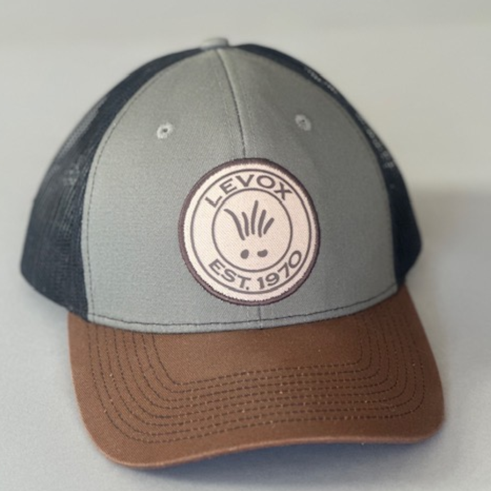 Olive/Brown/Black LeVox Patch Hat